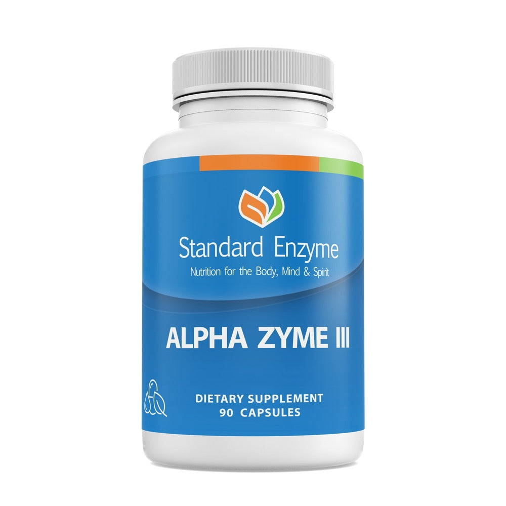 Standard Enzyme Alpha Zyme III — bottle