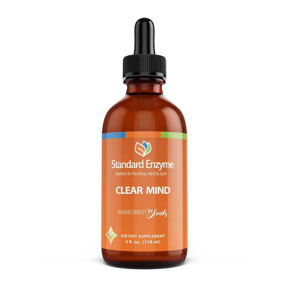 Standard Enzyme Clear Mind — 4 oz herbal tincture