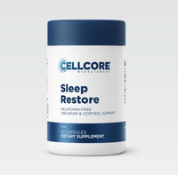 CellCore Sleep Restore melatonin-free supplement, 60 capsules